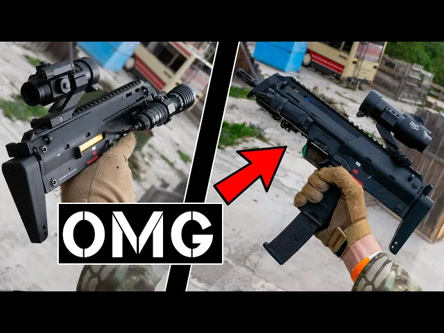 the most realistic mp7a1 you will want!(airsoft-gbbr